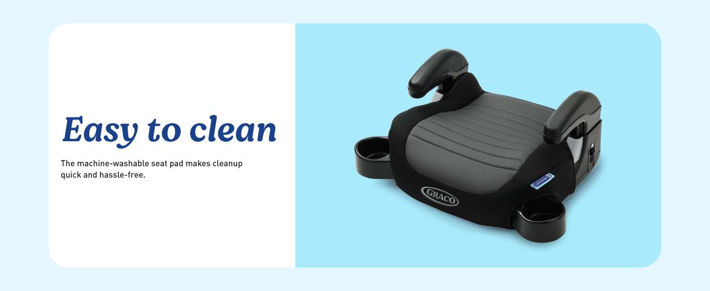 Graco TurboBooster 2.0 Backless Booster Car Seat, Denton