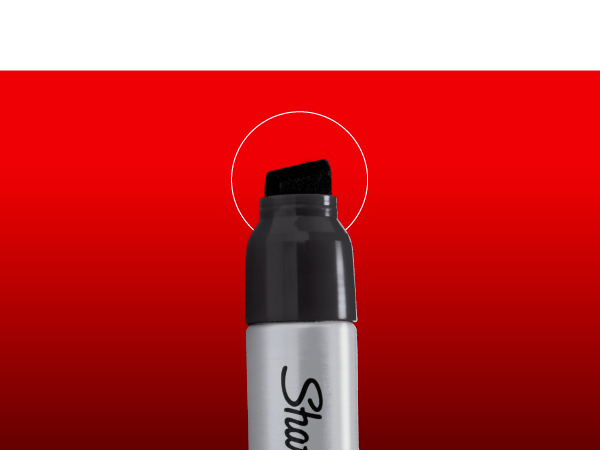 Sharpie Twin Tip Permanent Markers, Fine and Ultra Fine, Black, 12 Count