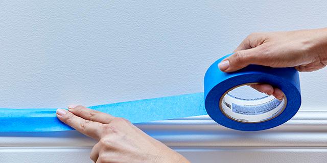 ScotchBlue Sharp Lines Painter's Tape, 1.88 Inches x 60 Yards, 3 Rolls, Blue, Paint Tape Protects Surfaces and Removes Easily, Edge-Lock Painting Tape for Indoor and Outdoor Use