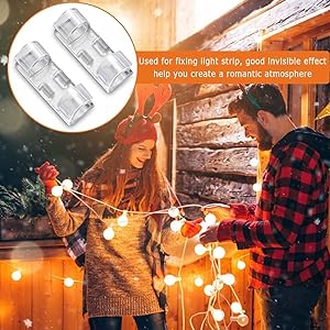 Self Adhesive Cable Tidy Wire Clips, 40 Pcs Cable Management Wall Cable Clips, Strong Viscous Transparent Cable Organizers for Home, Office, Car, Decoration Hanging, Fairy Light, Etc.