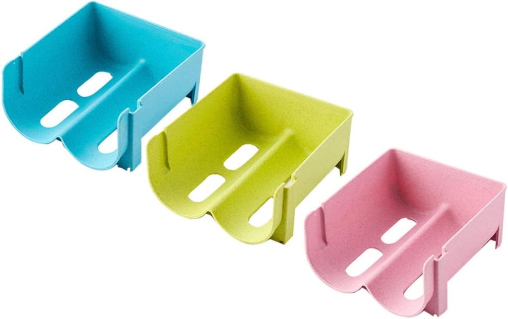 Refrigerator Organizer Bins Drink Storage Box Soda Holder Stackable Crisper