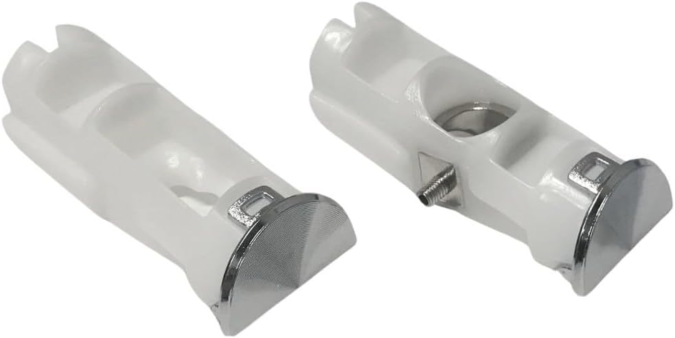 Freezer Handle Support Set Compatible with Samsung Model Numbers RF260BEAESG, RF260BEAESG/AA, RF260BEAESL, RF260BEAESL/EM