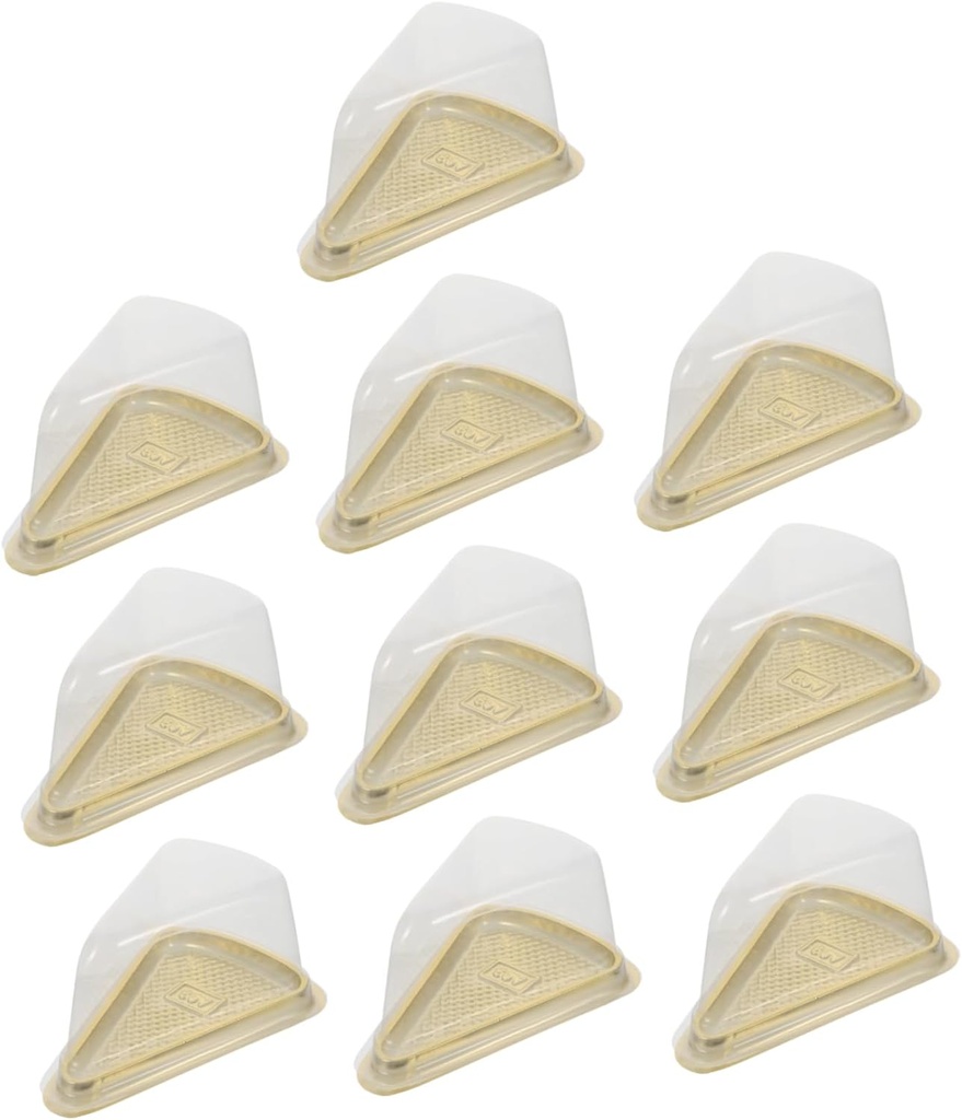 100pcs Triangular Packing Boxes Multipurpose Food Storage Boxes Bakery Items Treats and Desserts Versatile Triangular Packing