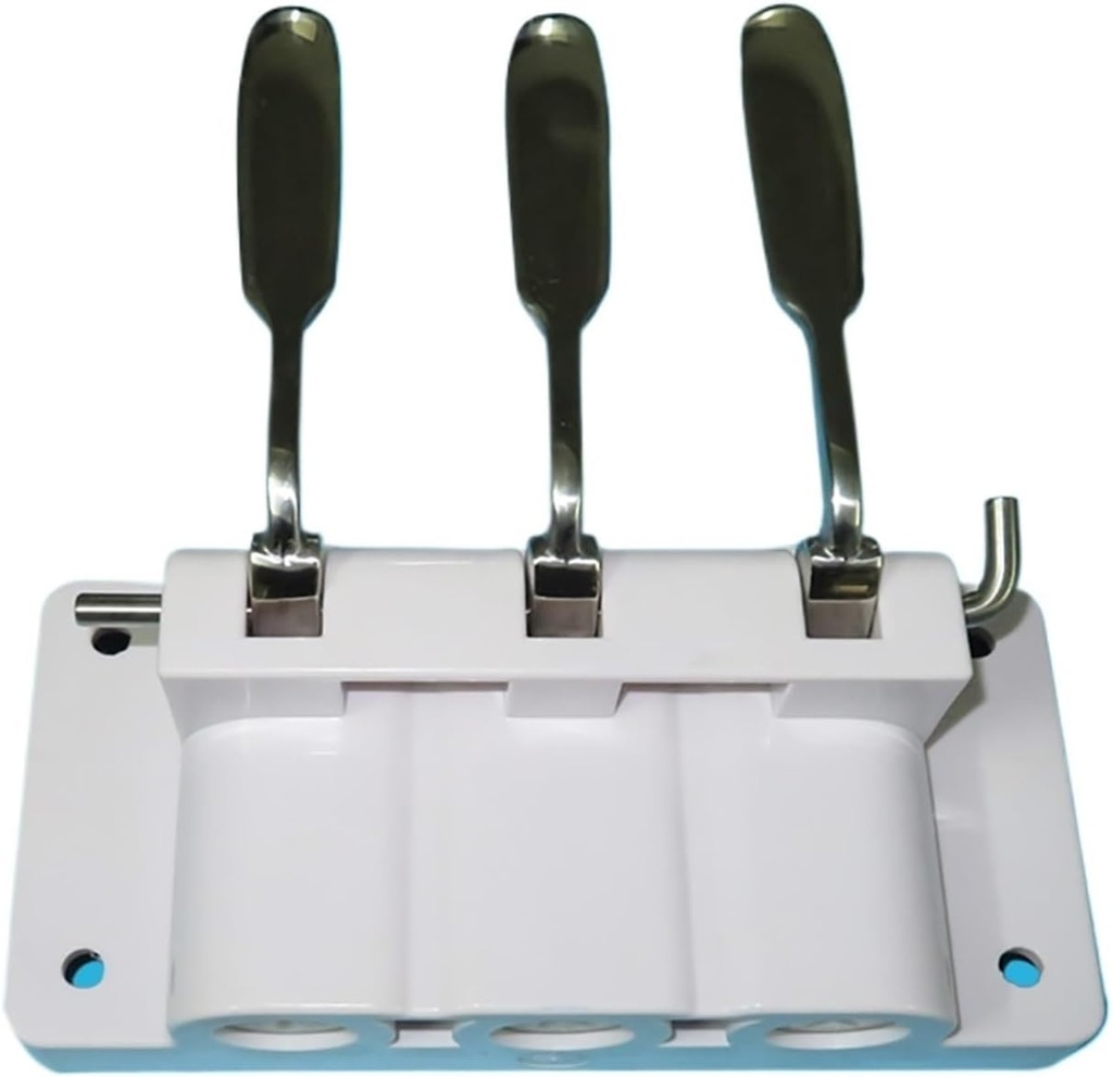 White Front Panel Block Replacement Vent Valve Part Replacement, Compatible with Ke Ling, Ice Cream Maker with Rod Modeling.
