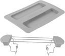 1set Protective Toaster Cover Dust Cover for Bread Maker Sandwich Clip Efficient Kitchen Accessory for Clean Safe Use Compatible Toaster Ovens