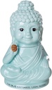 Pacific Giftware Meditation Buddha Happiness Inside Ceramic Cookie Jar Functional Kitchen Decor 8 Inch Tall