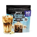 French Vanilla Protein Iced Coffee - Premium Whey Protein & Instant Iced Coffees - Natural Cold Brew Coffee - Zero Artificial Flavors & Sweeteners, 80 mg Caffeine, 0g of Sugar, 20 Servings
