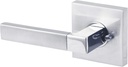 BAI 3070 Modern Passage Door Handle Lever Set with Privacy Pin Function