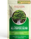 Bonsai Soil Mix by Tinyroots - All Purpose Bonsai Soil Mix Ready to Use Blend, Used for All Varieties of Bonsai Trees, 2.25 Quarts
