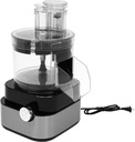 Professional Food Processor, 600W Electric Vegetable Dicer Chopper, 5 in 1 Veggie Shredder Multifunctional for Chopping, Slicing, Shredding, Grinding Blender with 5 Blades
