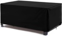 Stainless Steel Table Cover 51"(L) x 30"(W) x 28"(H),Heavy Duty Waterproof 600D Furniture Cover for Cart Prep Table,Coffee Table,BBQ Grill Table,Office Desk
