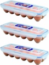 Lock & Lock Eggs Dispenser, Holder for 12 Eggs (3) (Original Version)