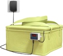 Dough Proofer, Versatile Dough Proofer With Heater, Bread Proofing Box With Precise Temperature Control For Baking & Fermentation, Bread Pizza Dough Proofing Box For Making Bread, Yogurt, Natto