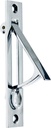 idh by St. Simons 14020-026 Professional Grade Quality Genuine Solid Brass Edge Pull, 4-Inch, Polished Chrome