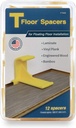 Laminate Flooring Spacers : for Installing Laminate Wood, Vinyl Plank, Engineered Hardwood, LVT, Bamboo, Subfloor Panels, or Any Floating Floor Material. Made in The USA.