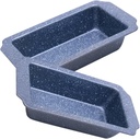 2pcs Marbled Toast Box Bread Loaf Pan Nonstick Coating Stoneware Bakeware Easy Clean Reusable
