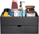 Coffee Station Organizer, Compact Countertop Storage Rack, Modern Wooden Holder For Mugs, Pods, And Stirrers, Ideal For Decluttering Your Kitchen Space For Morning Routines And Cozy Coffee Breaks.
