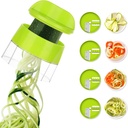 Spiralizer for Veggies, 4 in 1 Zoodles Zucchini Noodle Maker, Zucchini Spiralizer for Veggies Noodles