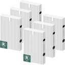 Air Purifier HEPA Filter R Replacement for Honeywell Air Purifier HPA100/200/300 and 5000 Series, Funmit 6 Pack True HEPA Filter Compatible with Honeywell R Filter (HRF-R3 & HRF-R2 & HRF-R1)