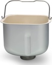 KBS MBF-010&MBF016 Bread Machine Liner, Bread Pan with Kneading Paddle for 2LB KBS Bread Machine, Bread Maker Universal Replacement Parts, Premium Ceramic pan