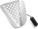 Olde Midway Commercial Popcorn Scoop with Holes, Aluminum Speed Scooper for Filling Bags and Boxes