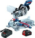BOSCH GCM18V-07SN14 PROFACTOR™ 18V 7-1/4 In. Single-Bevel Slide Miter Saw Kit with (1) CORE18V 8 Ah High Power Battery