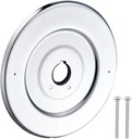 Escutcheon Replacement for Moen 16090 Chateau Collection, Replacement Escutcheon Pate for One-Handle Tub and Shower Faucets, Chrome