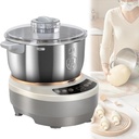 Dough Kneading Machine with Fermentation Function, Professional 304 Stainless Steel Dough Mixer with Microcomputer Timer, 5L/7L Capacity for Easy Cleaning 5L