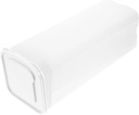 ABOOFAN Bread Storage Box Bakery Boxes Bread Keeper Bread Boxes Air Tight Bread Storage Container Bread Containers Storage Airtight Loaf Bread Storage Containers Bread Holder Bread Carrier, White