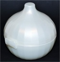 Tupperware Onion Keeper Round Container Pearl White