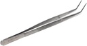 Succulent Bonsai Tweezers 6" Stainless Steel Nippers with Angled Serrated Tips for Indoor and Outdoor Garden Planting Tool Multipurpose Pliers Suitable for Seeding Flowers, Cultivation, Trimming