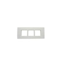 由 Panasonic Penta Modular 6 模块常规板用于交换机, White 6M Plate, (65906)