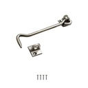 用于窗口门/门的 Volo Premium Aluminum Gate Hook/ stopper。 包装 6 Pcs