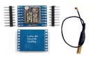 Ai Thinker Lora Ra-02 SX1278 无线 433MHz 收发机模块,装有 10cm IPX 春季天线