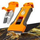带有15pcs Extra Blades的Razor Blade Scraper工具 玻璃的清洗 Razor Scraper 玻璃的Glass Top Stove Scraper Oven Door的Glass Top Top Top Scraper 玻璃的清理画