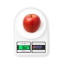 CRAE SF-400 Digital Kitchen Weighing scale QQ 10Kg x 1g 精度XQ 1年(6+6个月)保修QQ 食物表,配有液晶显示器,用于烹饪,烘焙,餐饮准备和健康饮食QQ(白色)