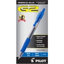 PLOT G2 Premium Gel Pens, 粗点 1.0mm, 蓝色墨水, 12 Pack