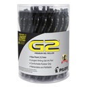 飞行员G2 Premium Gel Roller Pen, 可折叠和可填充, Fine Point 0.7 mm, Black 墨水, 36 计数