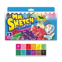 Sketch Scented Markers先生,Chisel Tip, 各种颜色, 12 Counts - 孩子们的乐趣, 彩色, Spark 创意, 艺术和工艺