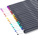 iBayam 杂志彩色笔 18 Pack Fine Point 校办0.38毫米笔
