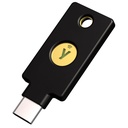 Yubico - 安全密钥 C NFC - 基本兼容性 - 多功能认证(MFA)安全密钥和密码,通过USB-C或NFC连接,FIDO认证