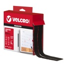 VELCRO 品牌粘性背钩和Loop Fasteners,30 Ft 磁带卷,黑色