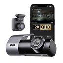 Qubo车 Dashcam [新发布]Pro 2K Front + 后卫 英雄集团 + 双频道 Dash Cam + 广角视图 + G传感器 + i-Fi 紧急录音 + 支持最多 1 TB SD卡