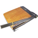 Westcott 12'' TrimAir Wood Guillotine 纸张剪贴机和纸张剪贴机,30页(15106)