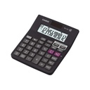 Casio MJ-12D 150 步骤检查和校正桌面财务计算器,黑色