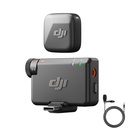 DJI Mic Mini (1 TX + 1 RX), Ultralight, 详细 Rich 音频, 噪声取消, 自动限制, 用于相机/iPhone/Android, Vlog, 流线, 400m Transmission Black