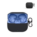 与 OnePlus Nord Buds 3R 兼容的Prolet Silicone Earbuds 案例 – 防震防尘封面,360°全保护,反刮伤软TPU,武警虎克(黑色)