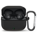 与 OnePlus Nord Buds 3r TWS Earbuds 软硅酮震荡 吸收全身保护 显式 LED 指标 防尘港插件安全精度匹配(黑色)