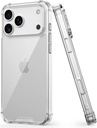 EGOTUDE iPhone 18 Pro & iPhone 17 Pro Case, 防震硬背反切片清晰透明封面
