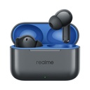 realme Buds T200 True Wireless Earbuds with Hi-Res Audio, 12.4mm 动态底盘驱动器, 32 dB ANC, Quad Mic, 45ms Latency, 最高 50 Hrs 回放, 快充, IP55 Rated, BT 5.4(神秘灰)